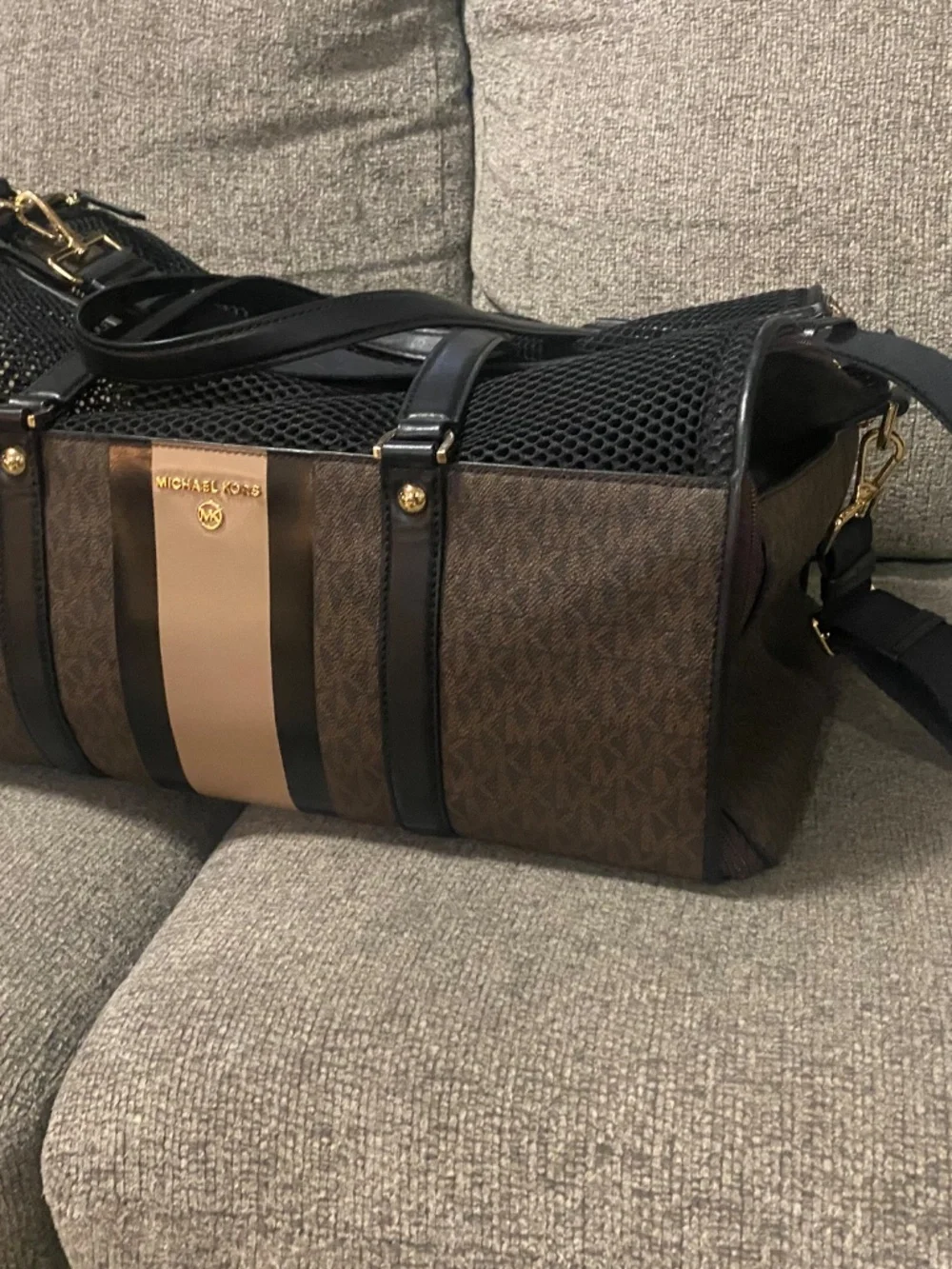 Michael Kors logo pet carrier ** Free Shipping**